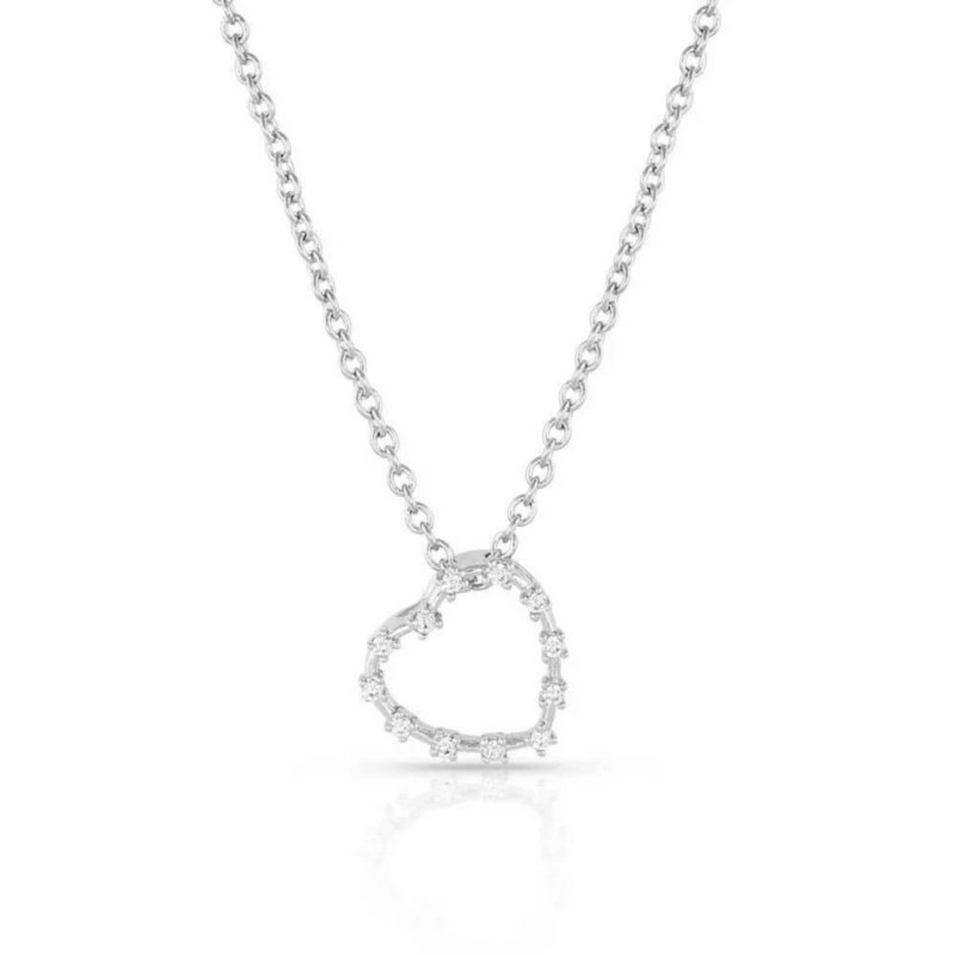 Montana Silversmiths Hanging On Heartstring Neckla