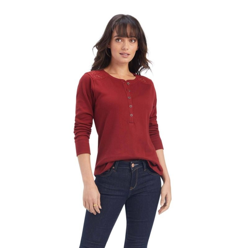 Ariat Ladies Real Henley Shirt