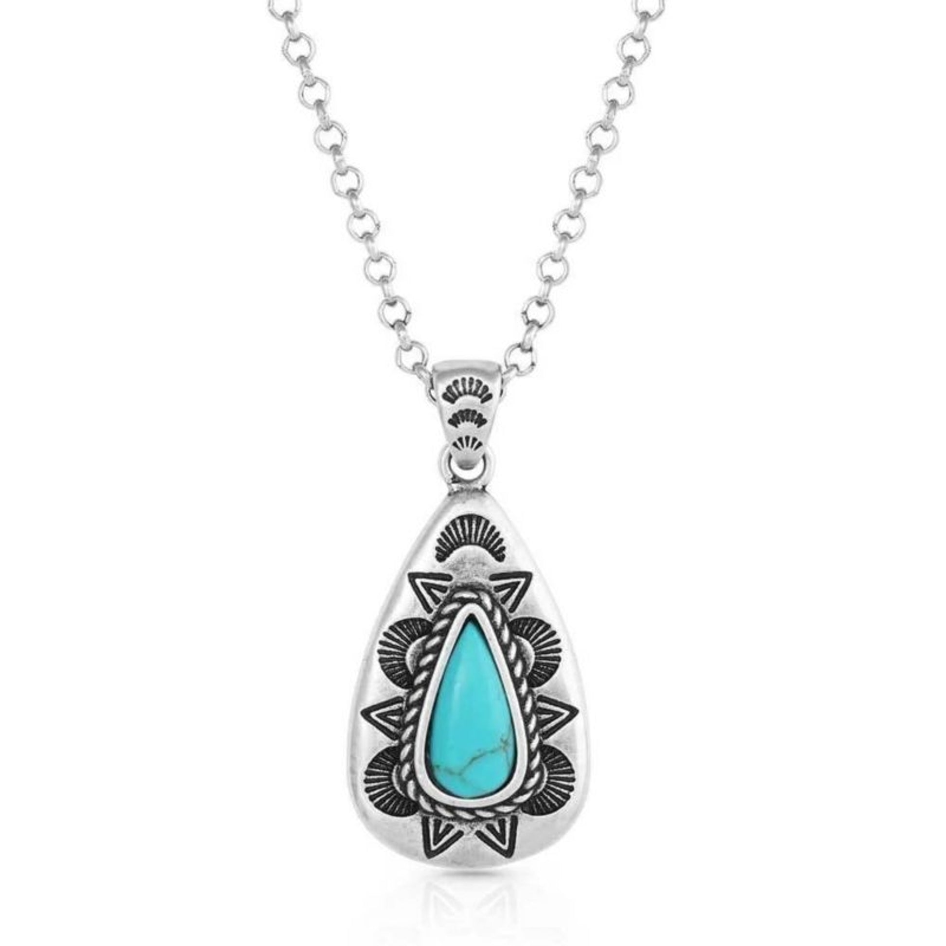 Montana Silversmiths Ways of the West Turquoise Ne