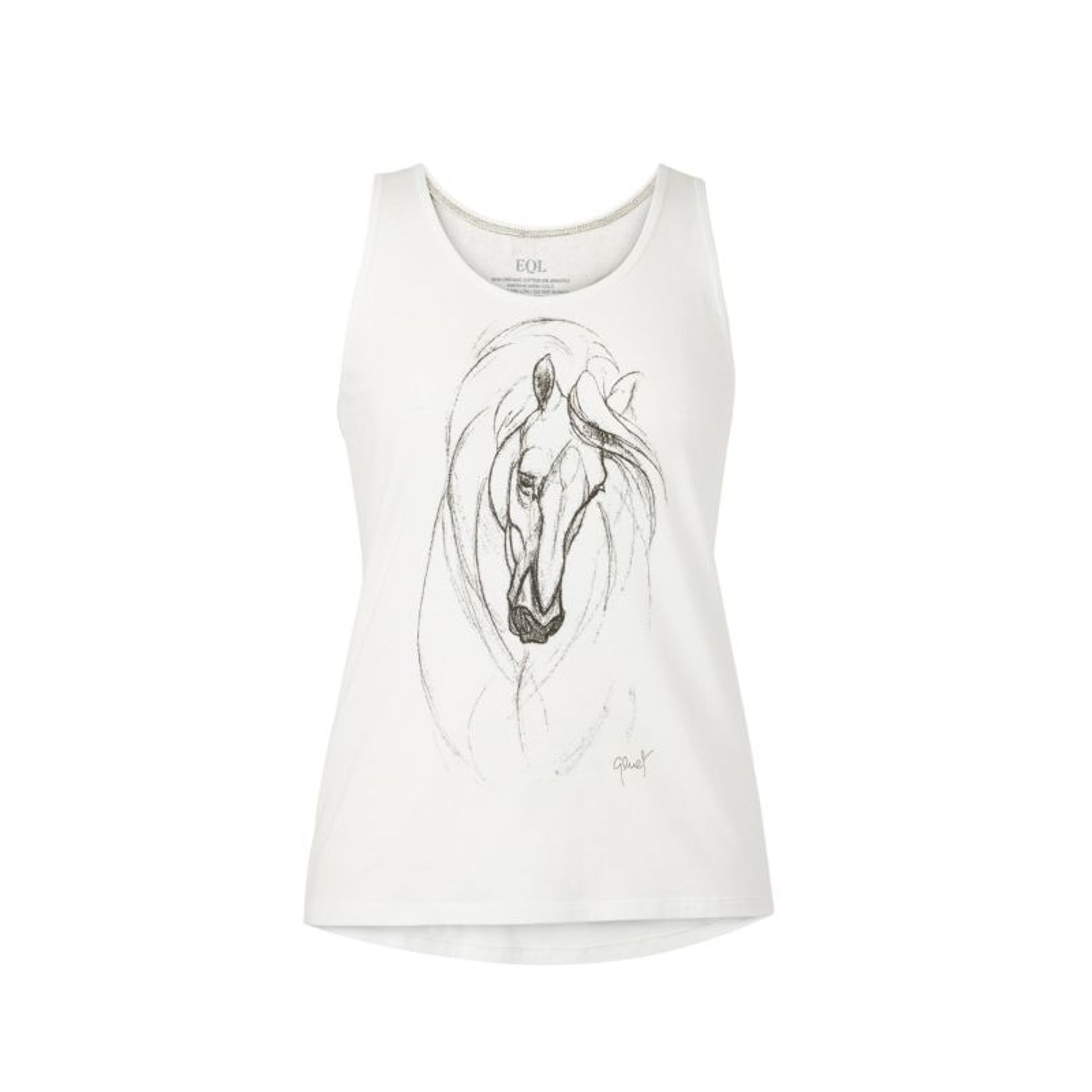 EQL by Kerrits Ladies Graceful Horse Tank Top