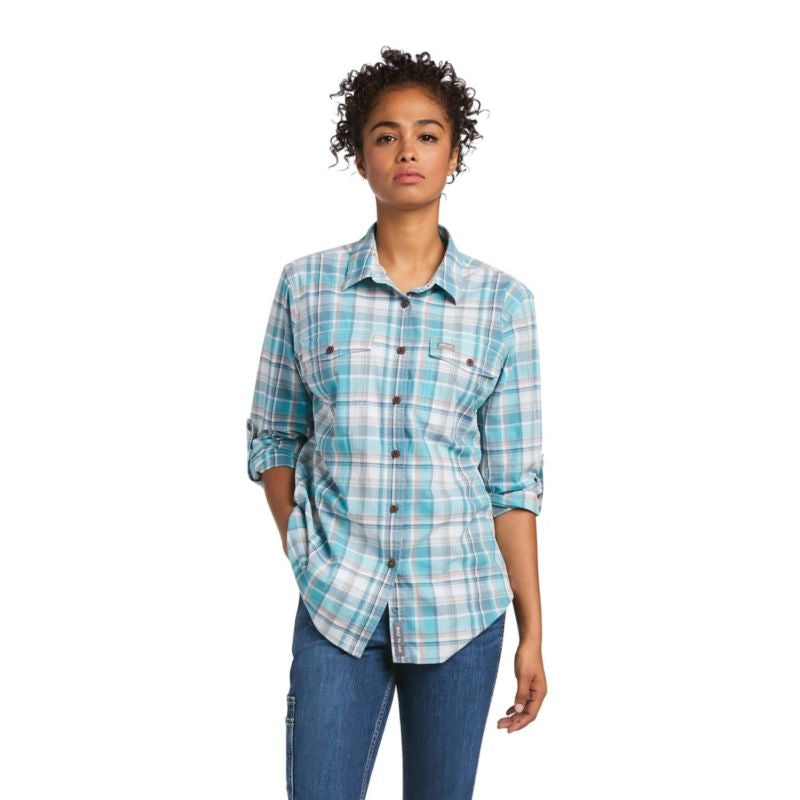 Ariat Ladies Rebar Made Tough DuraStretch Work Shi