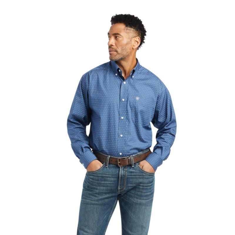 Ariat Mens Wrinkle Free Eaden Classic Fit Shirt