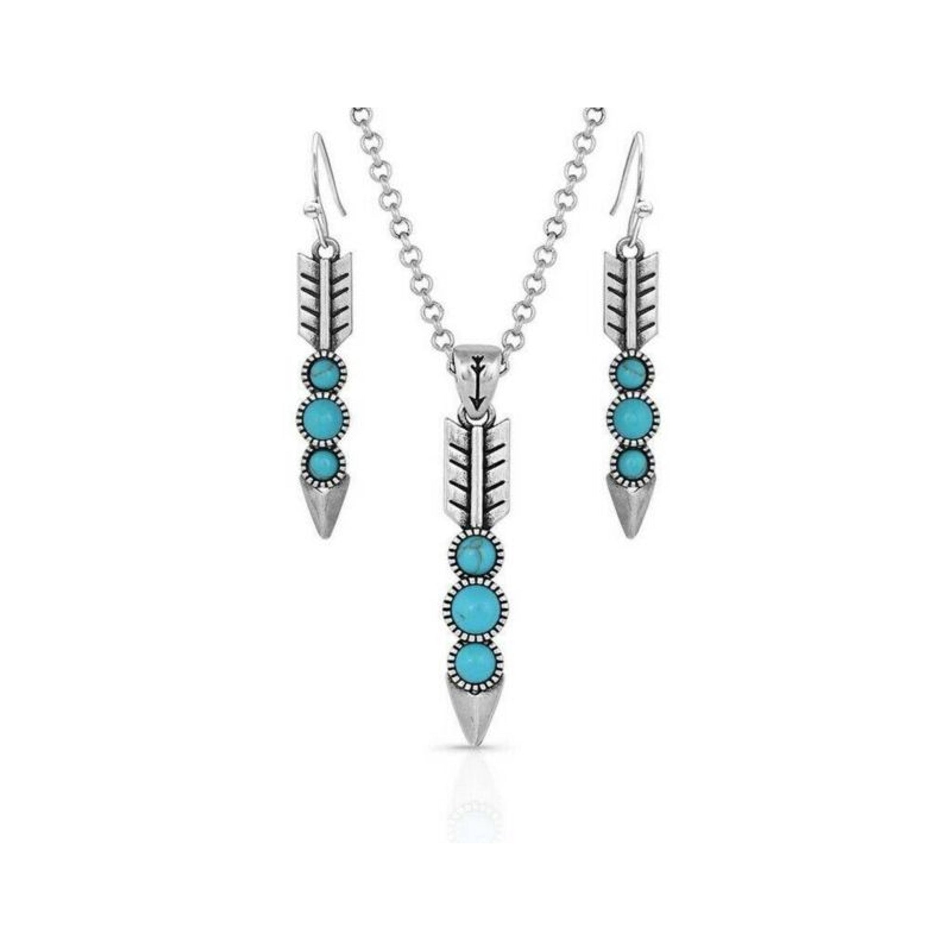 Montana Silversmiths Free Falling Silver Arrow Jew