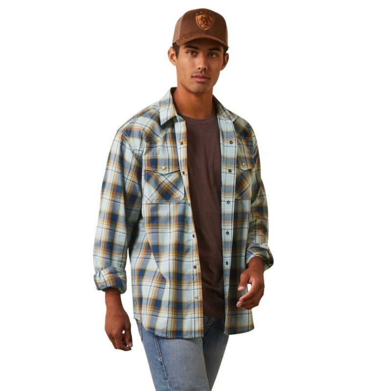 Ariat Mens Habney Retro Fit Snap Shirt