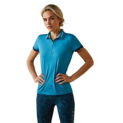 Ariat Ladies Bandera 1/4 Zip Polo Shirt