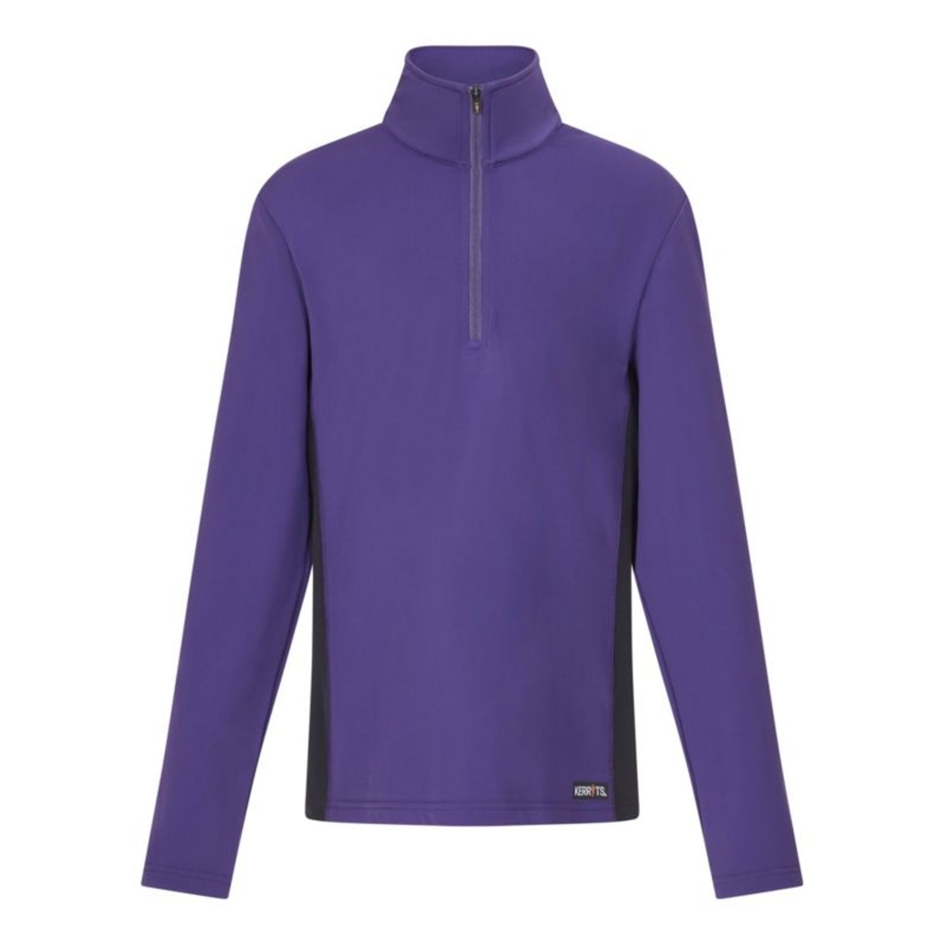 Kerrits Kids Rail Side Quarter Zip Tech Top - Soli