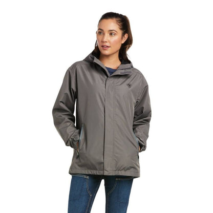 Ariat Mens Rebar Stormshell Logo Waterproof Jacket