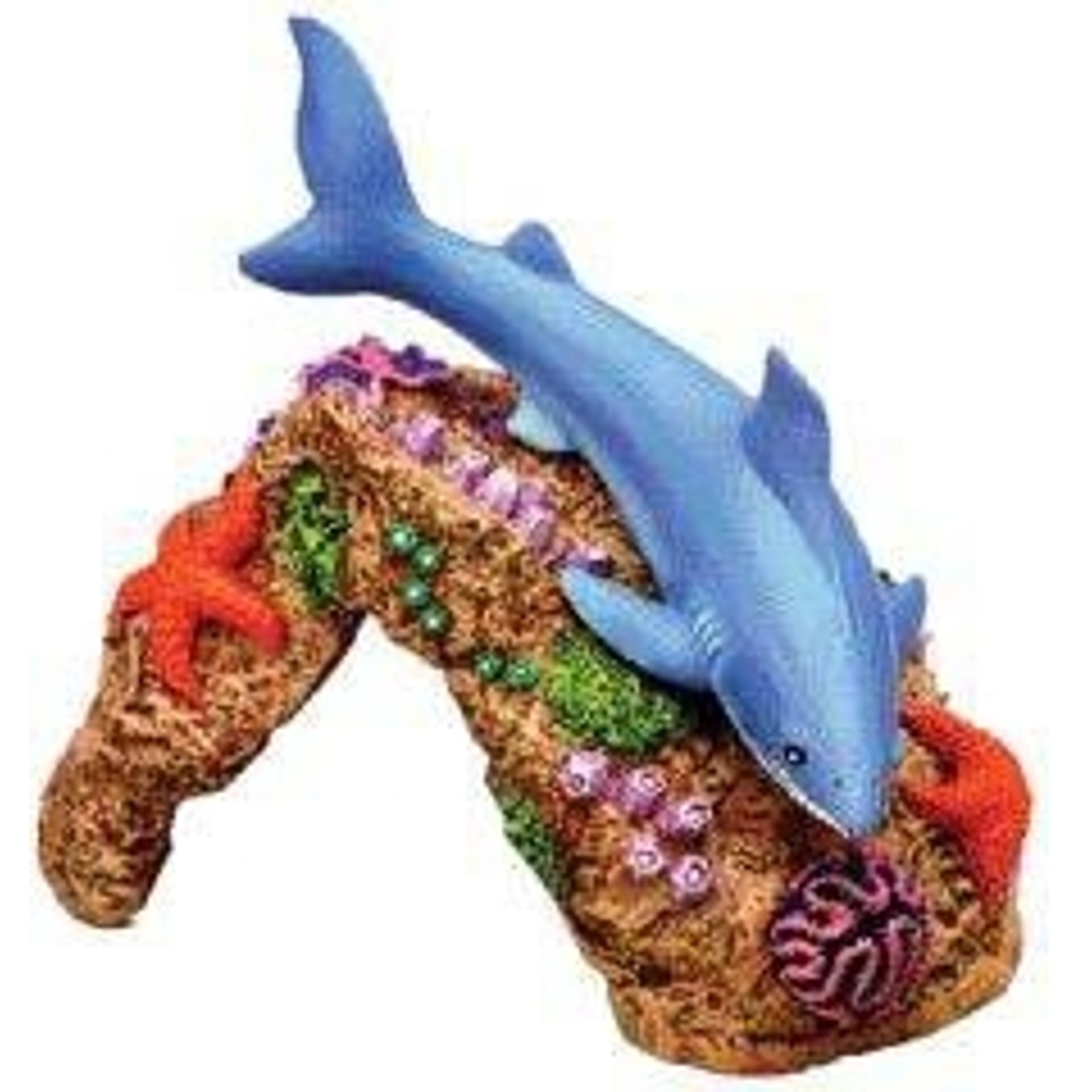 Blue Ribbon Great White Shark Ornament