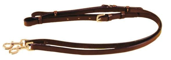 Tory 3/4 Adj Side Reins Nickel Hardware 40X44 Hav