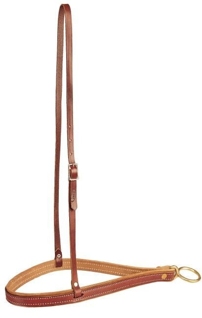 Tory Roper Noseband Burgundy Latigo Leather