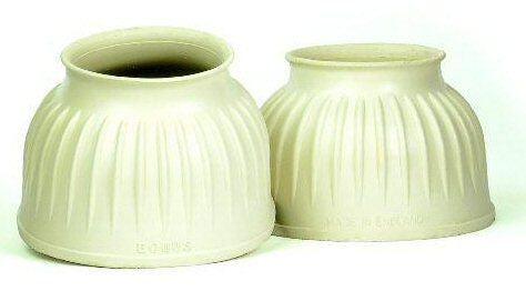 Equus Ribbed Bell Boots - Made In England Large Br