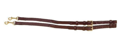 Tory Lthr Bridle Lthr/Elastic Side Reins Pny Blk