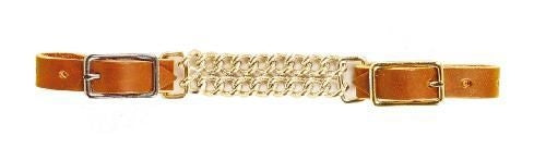 Tory Double Chain Curb Bk/Gry