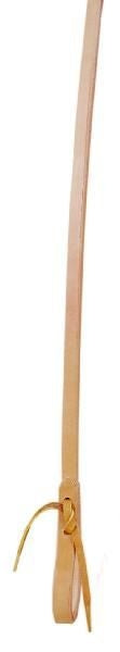 Tory Single Ply Reins - Water Strap Ends 3/8x7 Brn