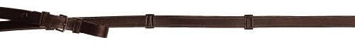 Reins with Buckle Ends And Stops 3/4in x 60in Brn