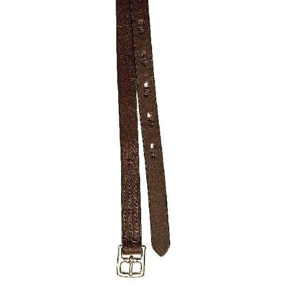 Kids Hvy English Bridle Stirrup Leather 3/4X36 Brn