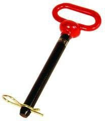 Hitch Pin 0.5x0.25x0.25 Red/Black