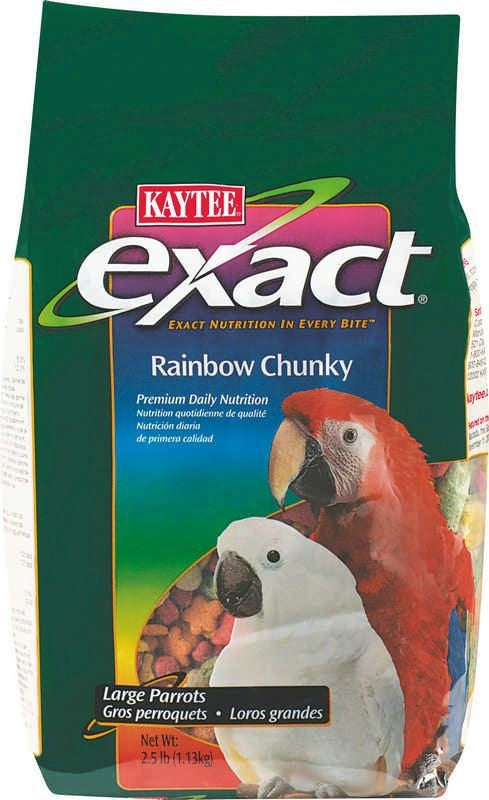 Kaytee Eact Rainbow Large Parrot Chunky Food