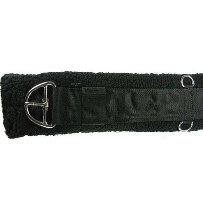 Western Fleece Girth Black