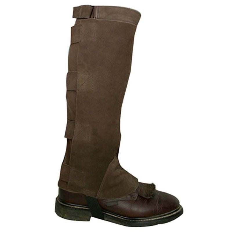 Suede Schooling Half Chaps