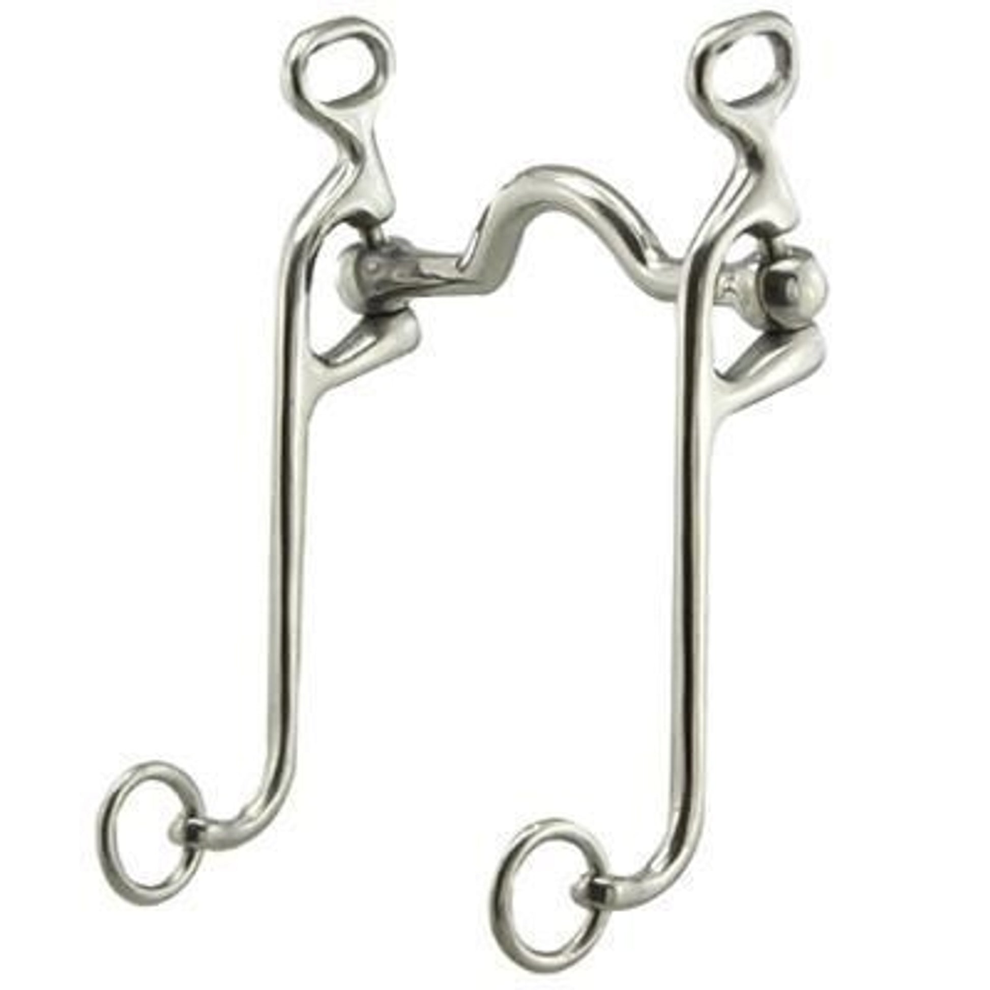 Coronet Loose Cheek Narrow Port Walk Horse Bit 5