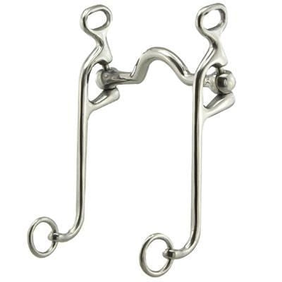 Coronet Loose Cheek Narrow Port Walk Horse Bit 5