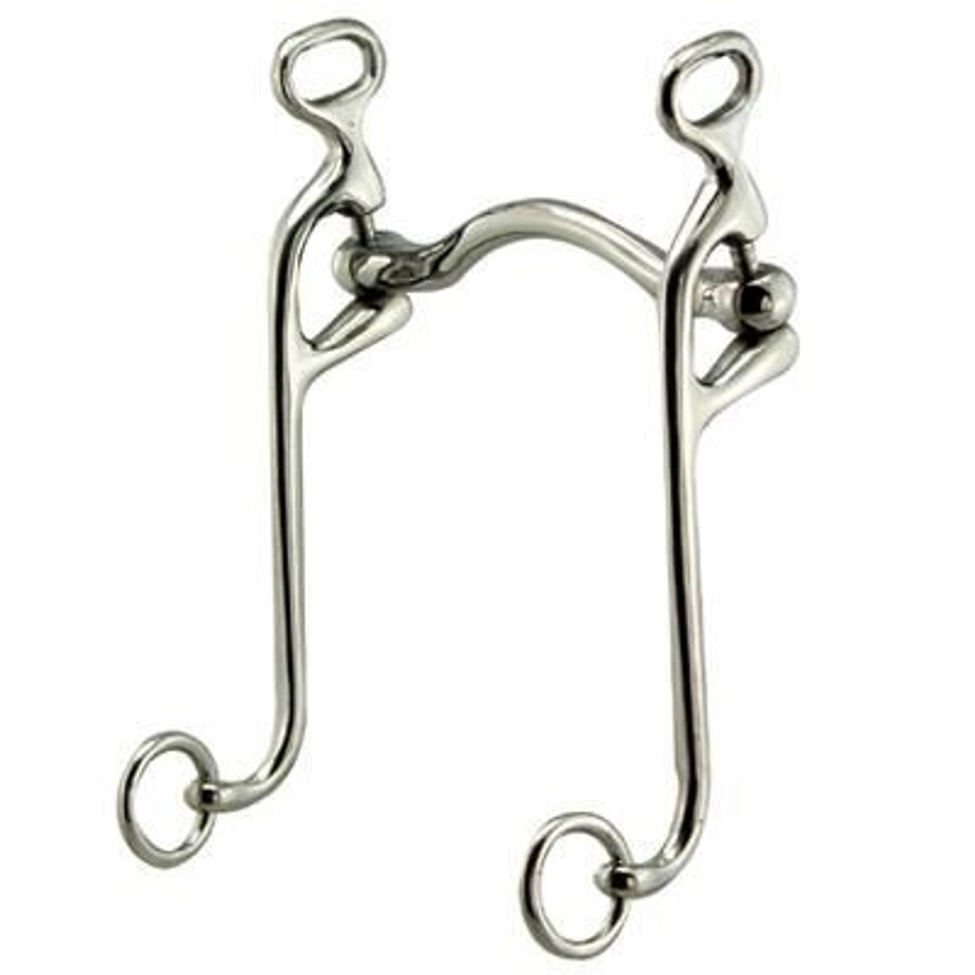 Coronet Loose Cheek Mild Port Walking Horse Bit 5