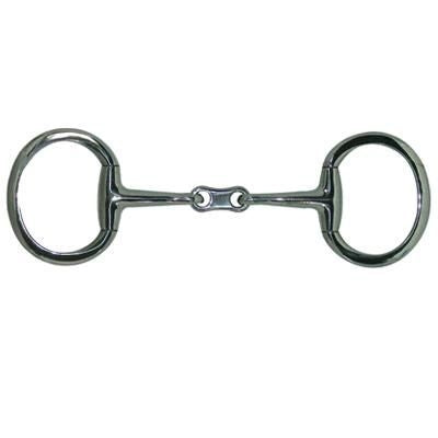 Coronet French Link Flat Ring Eggbutt Snaffle Bit