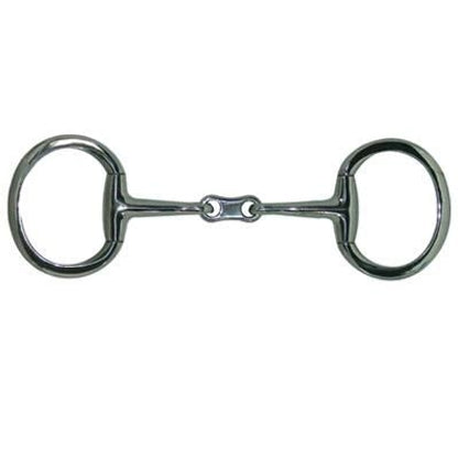 Coronet French Link Flat Ring Eggbutt Snaffle Bit