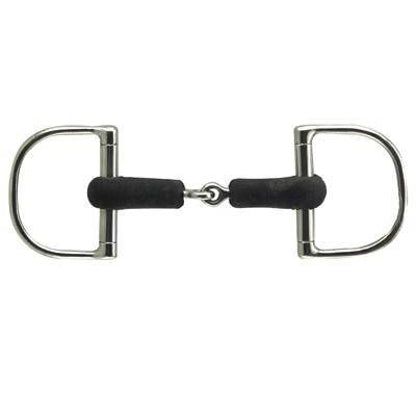 Jointed Rubber-Covered Mouth Bit
