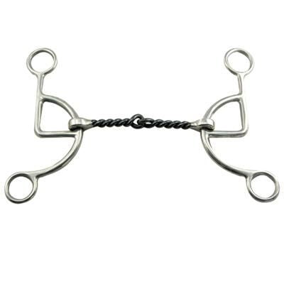 Coronet Half Wonder Gag With Twisted Mouth Bit 5