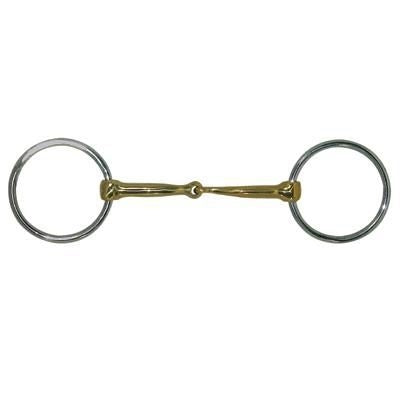 Coronet Heavy Ring with Brass Mouth Snaffle Bit 5