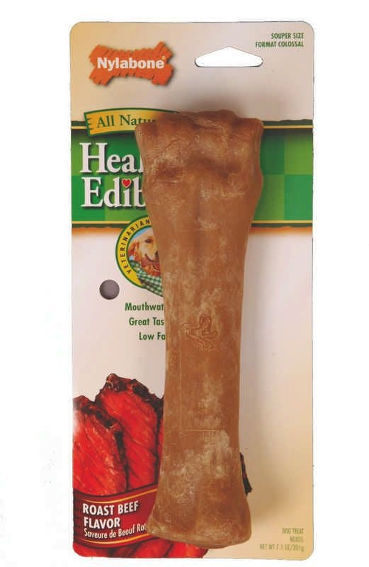 Nylabone Roast Beef Bone with Vitamins