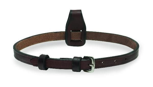 Perris Leather Flash Attachment Horse Black