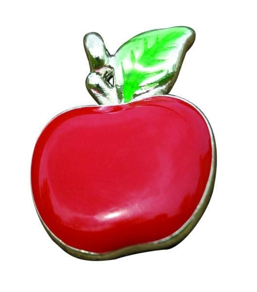 Equicharms Red Apple EquicharmBk/Wh