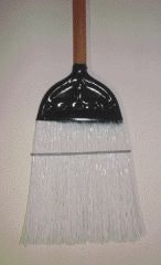 Poly Metalhead Broom For Warehouses/Garages Black