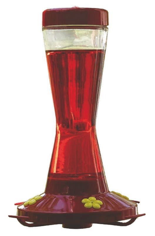 Hummingbird Feeder Capacity 16oz Red