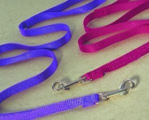 Nylon Lead For Dogs 4 Ft Hot Purple