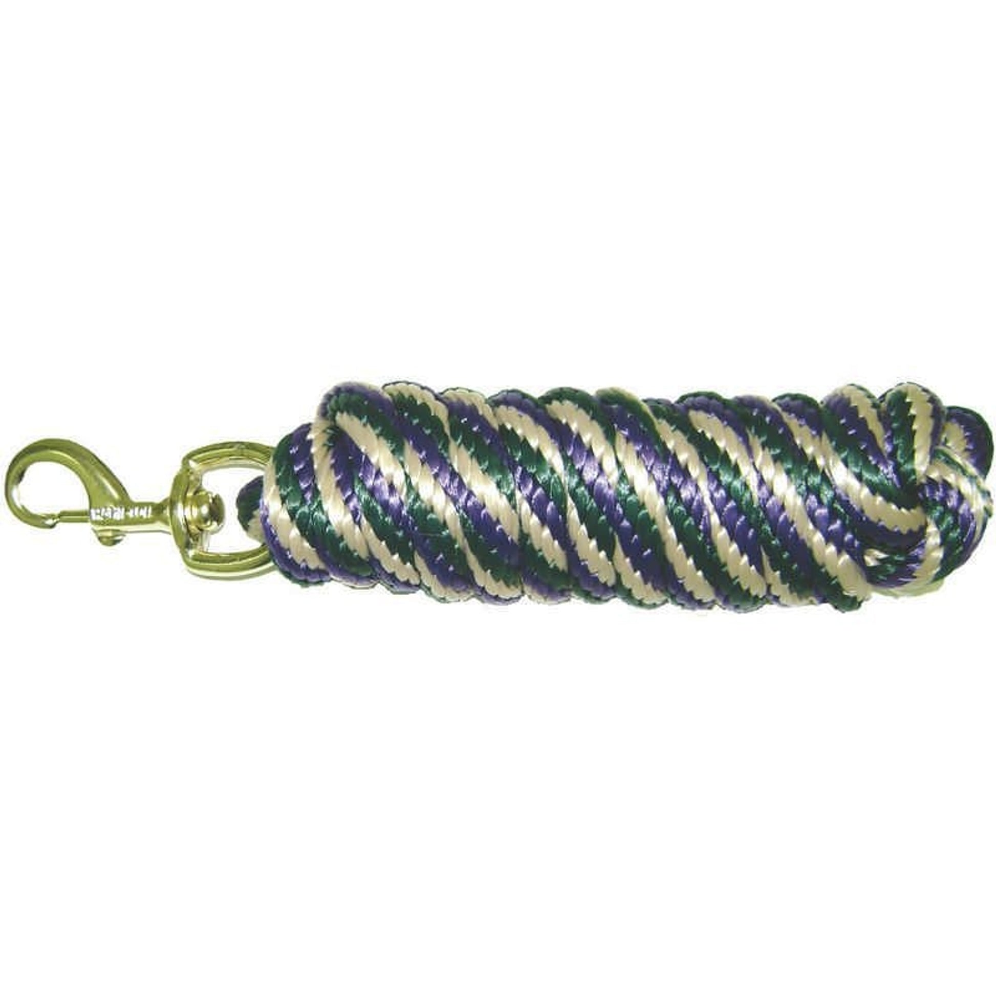 Rope Lead With Bolt For Dogs 10 Ft Green
