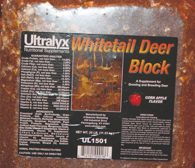 Corn Lix Deer Block Special Order