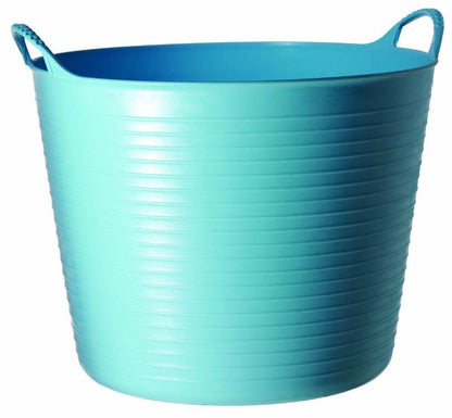 Flexible Medium 2-Handled Tub 6.9 Gallon Sky Blue