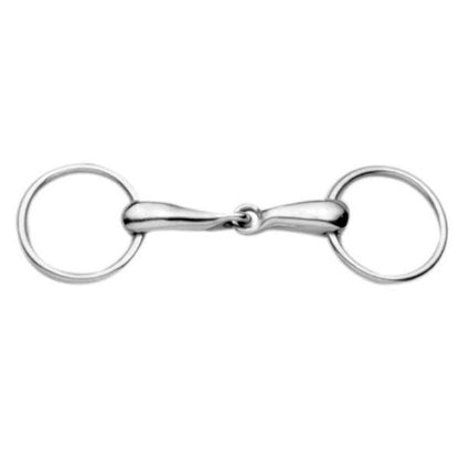 Korsteel Hollow Mouth Loose Ring Snaffle Bit