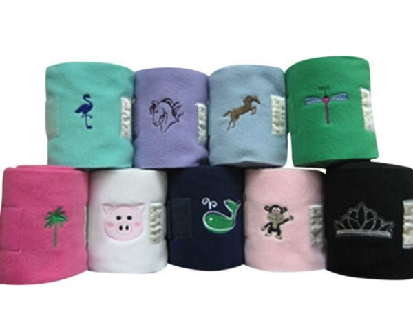Lettia Polo Bandages with Embroidery 9ft X 5 Brn