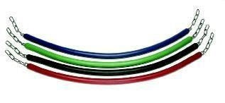 Equi-Essential Rubber Stall Chain Black