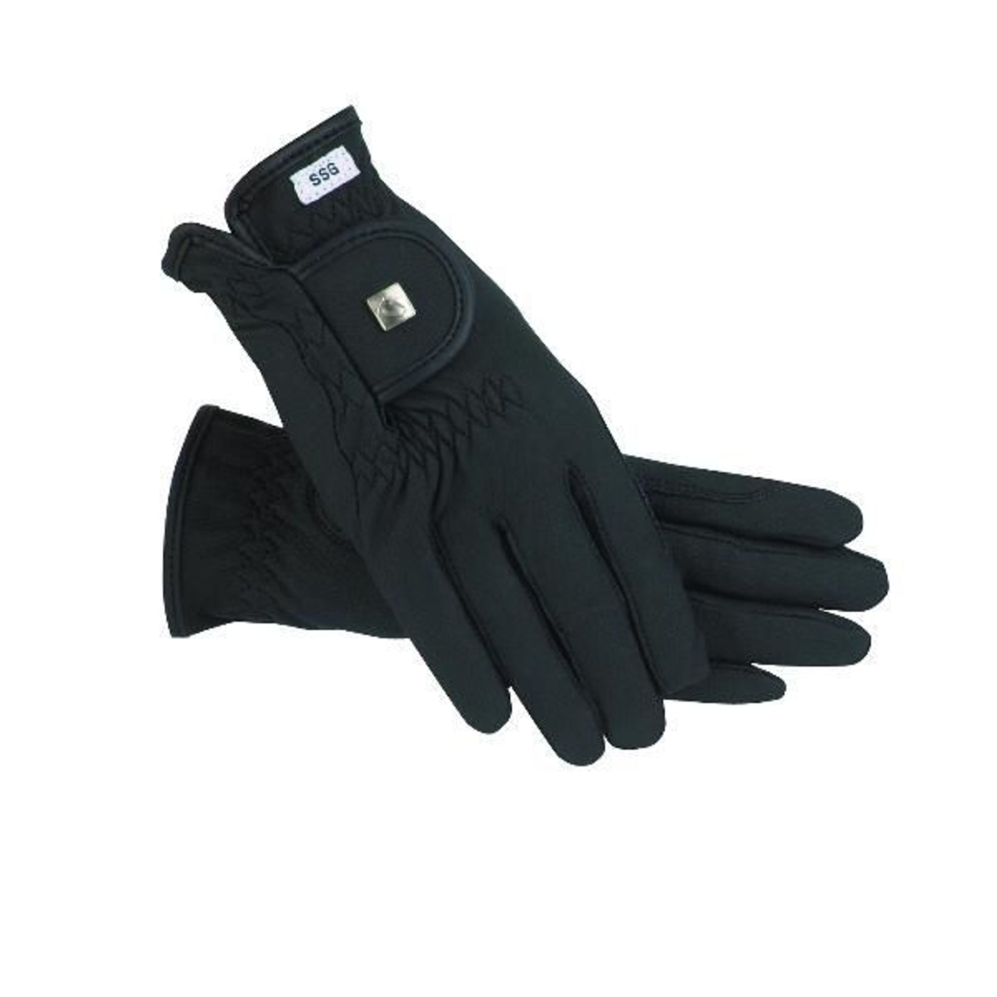 SSG Kids Soft Touch Lined Gloves 5 Black