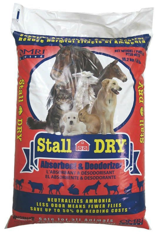 Stall Dry Deodorizer And Water Clean Up 40lb