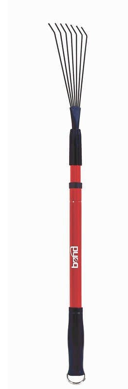 Telescopic Shrub Rake Red
