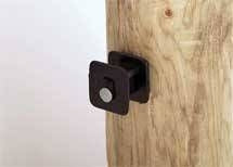 Black Widow Fence Insulator 25 Pack Black