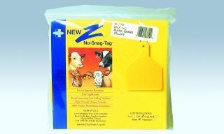 Ztags Blank Cow Yellow