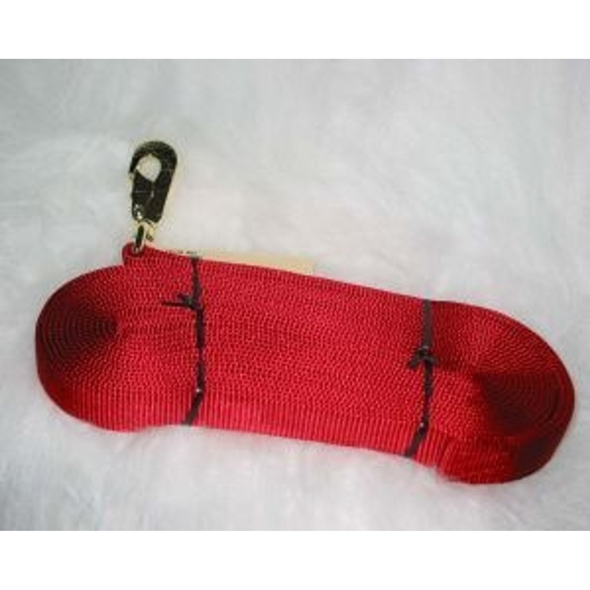 Longe Line Sthck With Swivel 26ft Brn